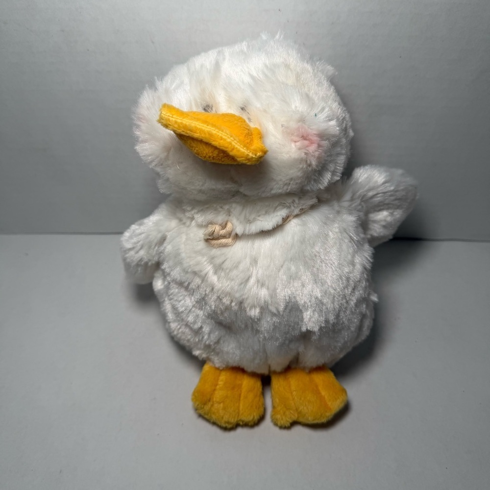 Y2K 2000s Ganz Webkinz Fluffy White Duck Plush No Code